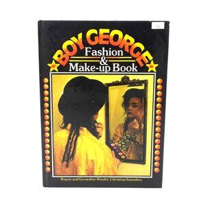Boy George Fashion & Make-up Book Vtg Mint  Printed or bound Upsidedown